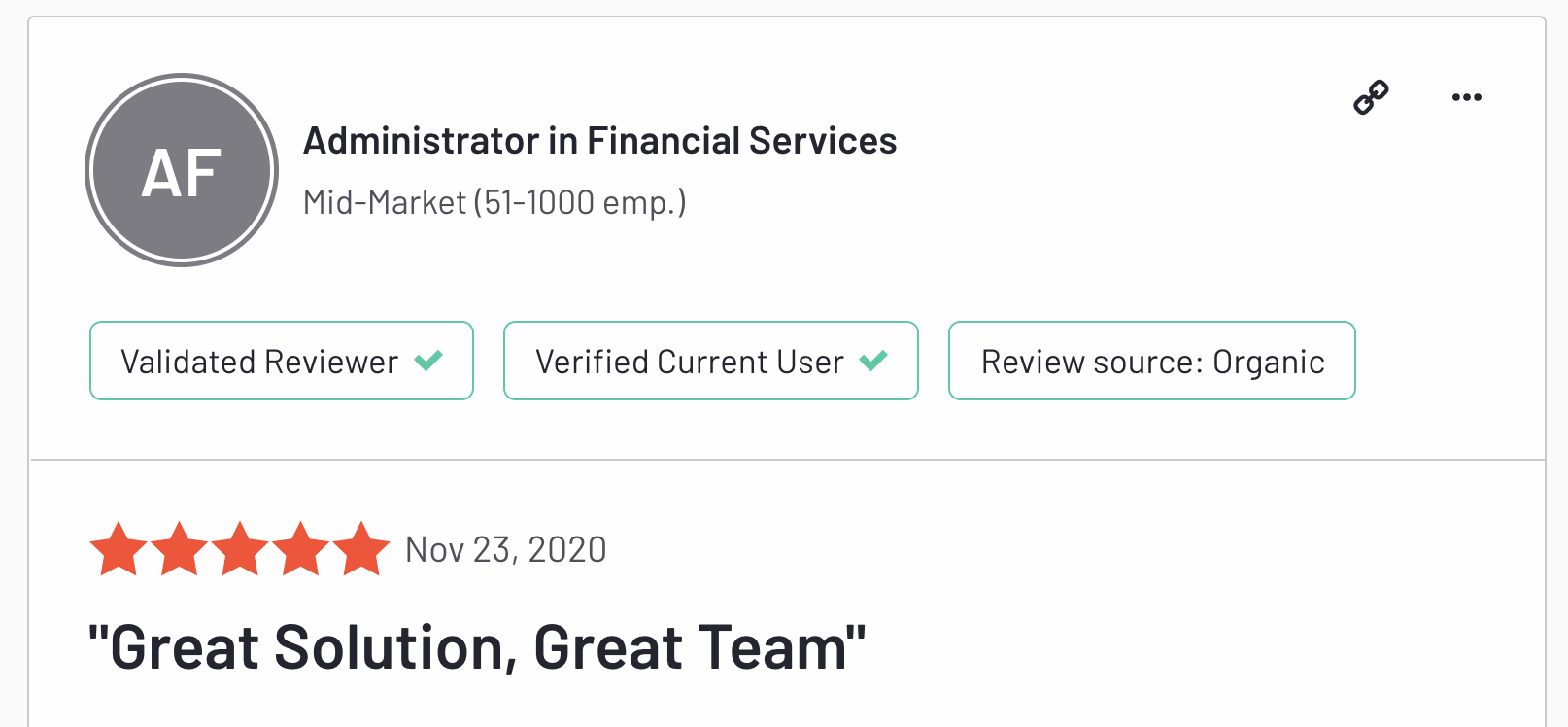 ChartHop Winter 2021 G2 Review